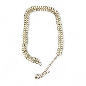 Gold Double Chain Belt From 5 E 1 D
